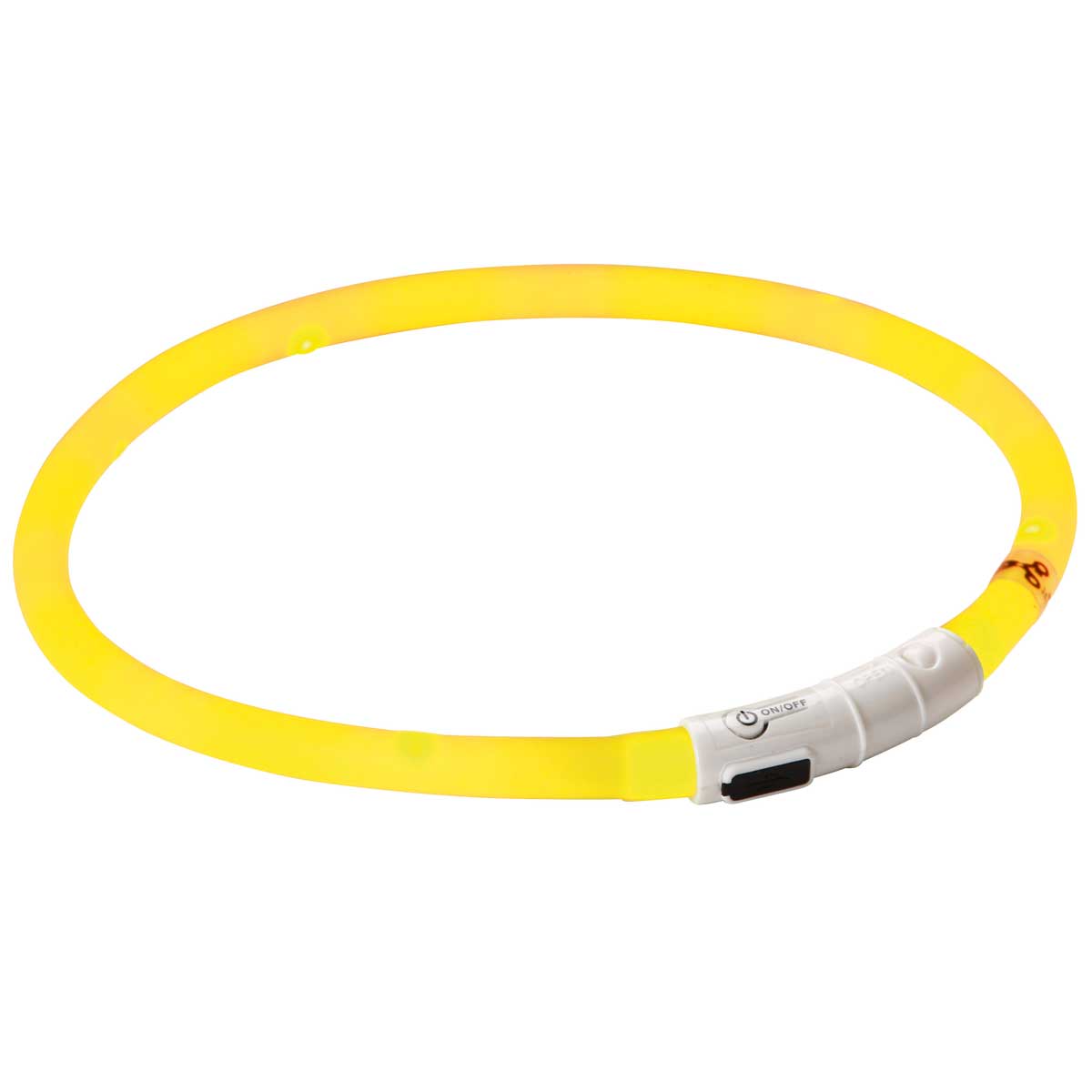Kerbl LED-Halsband Maxi Safe gelb