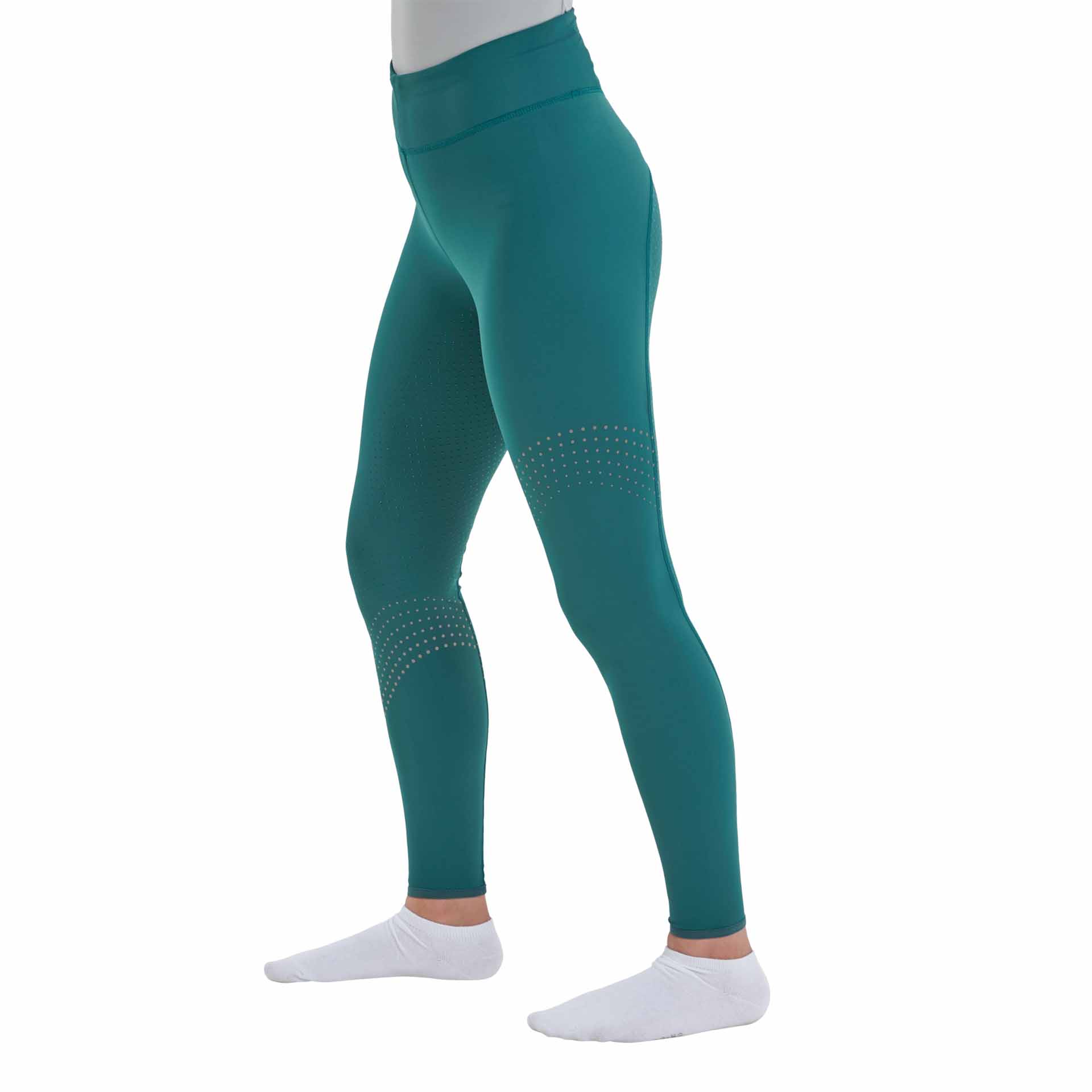 BUSSE Reit-Tights JUNE 34 teal green