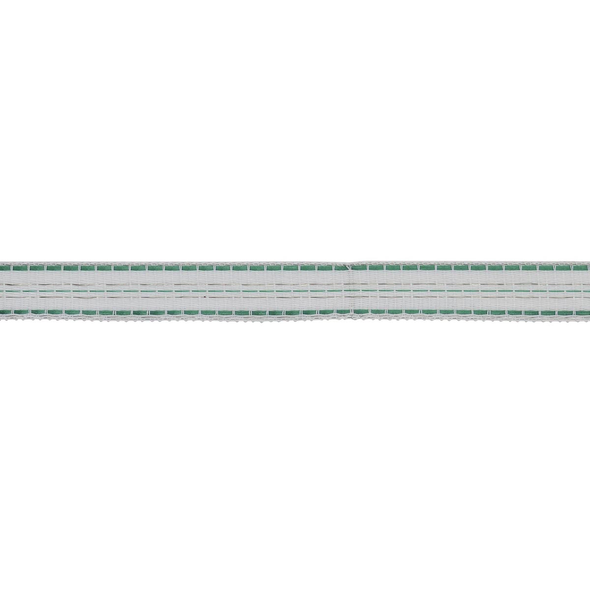 Ako Weidezaunband PremiumLine 200m, 0.20 Niro + 0.20 Kupfer, weiß-grün