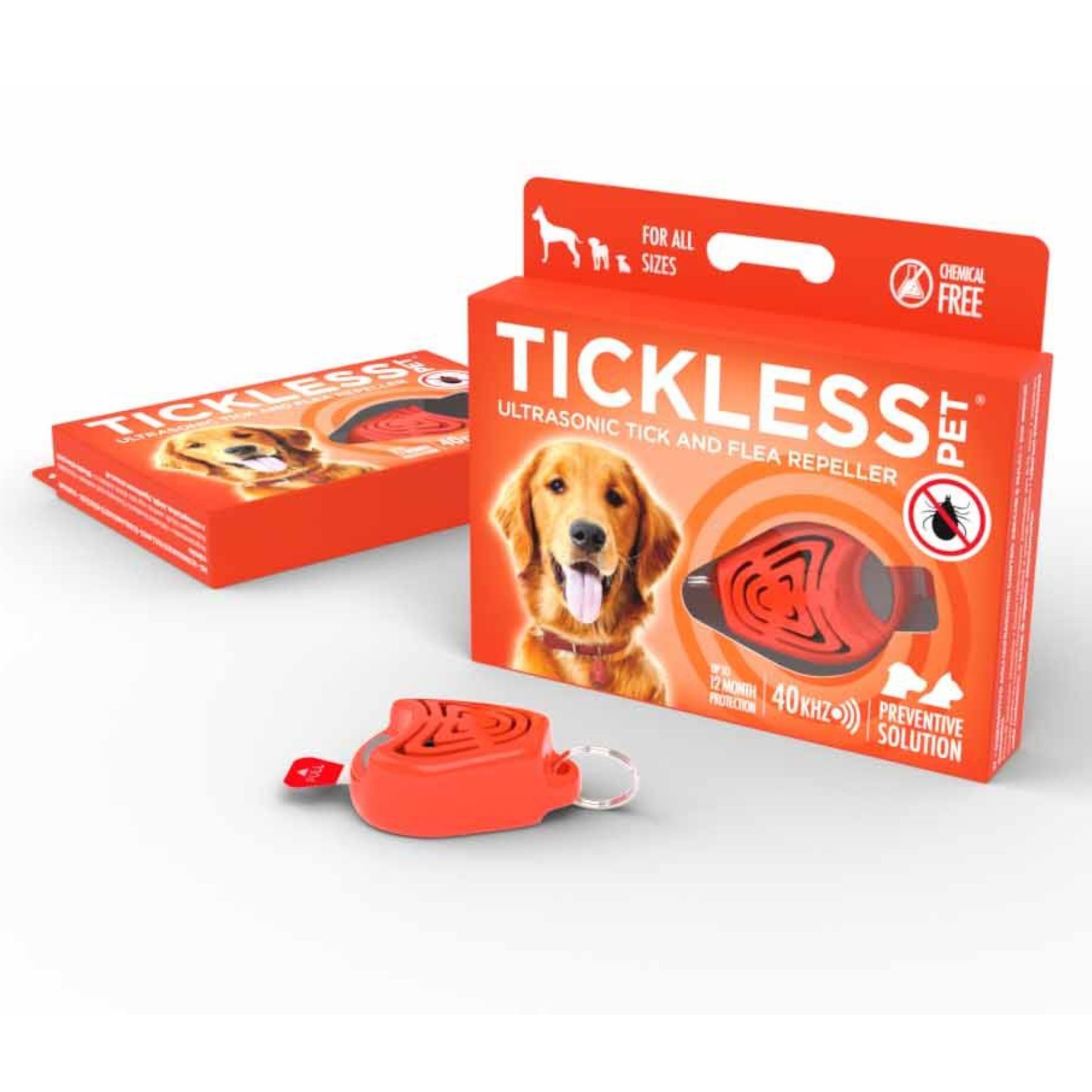 Tickless Pet Zeckenschutz orange
