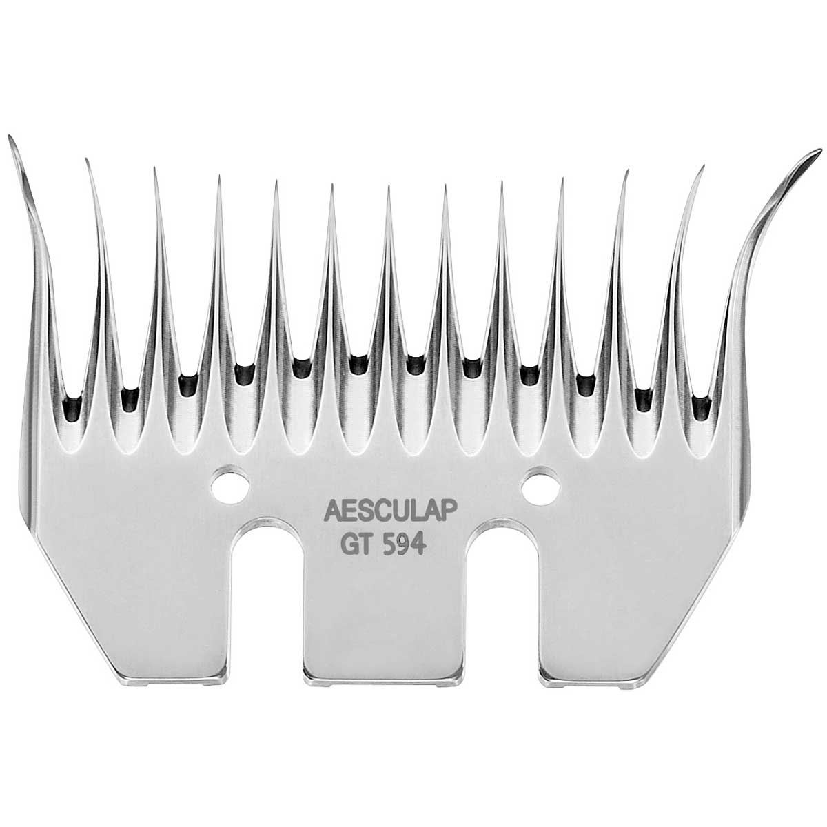 Aesculap Econom Schermesser für Schafe GT594 Untermesser 13 Zähne, 3,5 mm