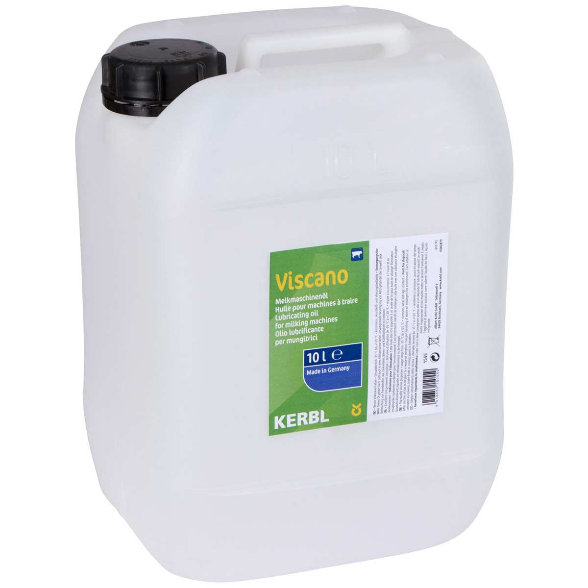 Melkmaschinenöl VISCANO 10 Liter