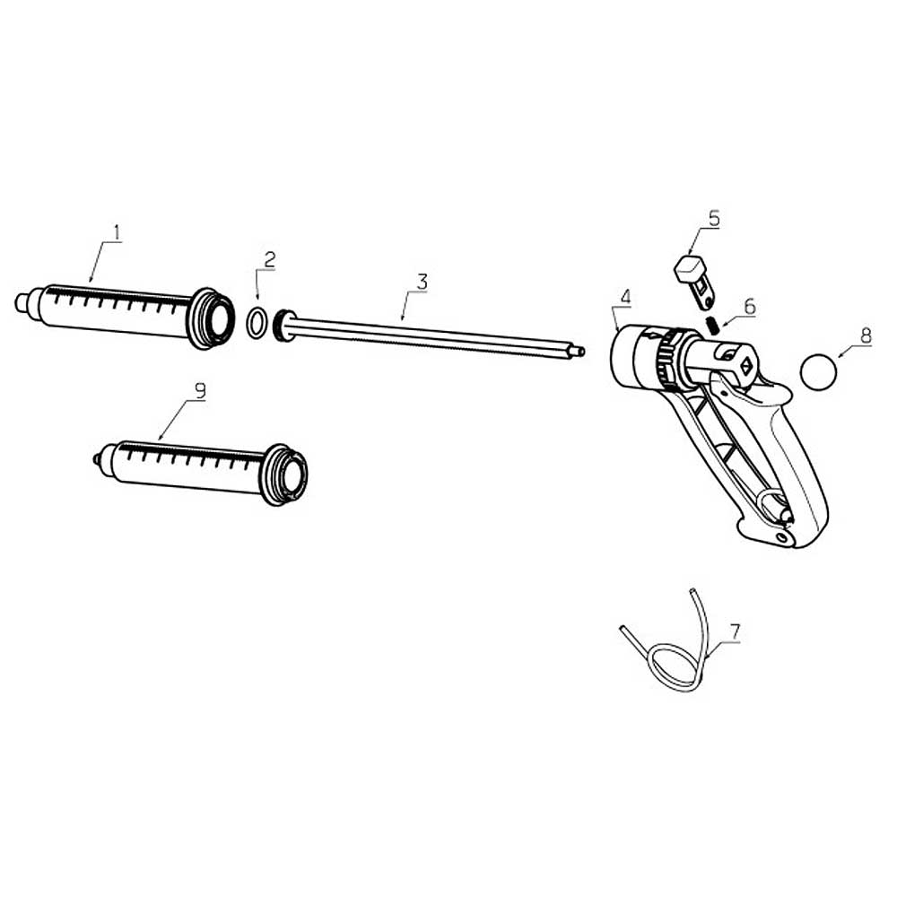 HSW MULTI-MATIC Injektor 25 ml Luer-Lock