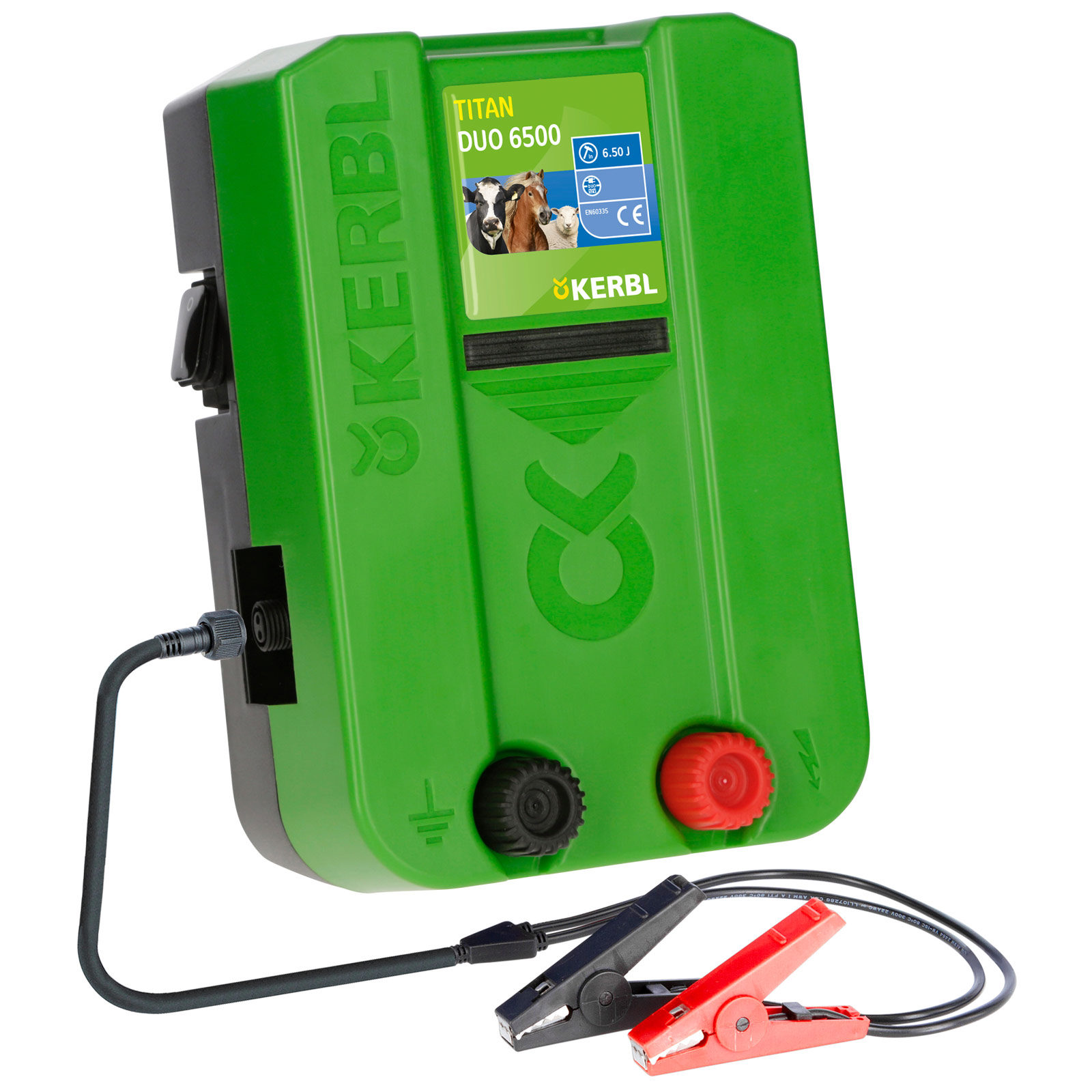 Kerbl TITAN DUO 6500 Weidezaungerät 12V / 230V, 6,5 Joule Kerbl TITAN DUO 6500 Weidezaungerät 12V / 230V, 6,5 Joule