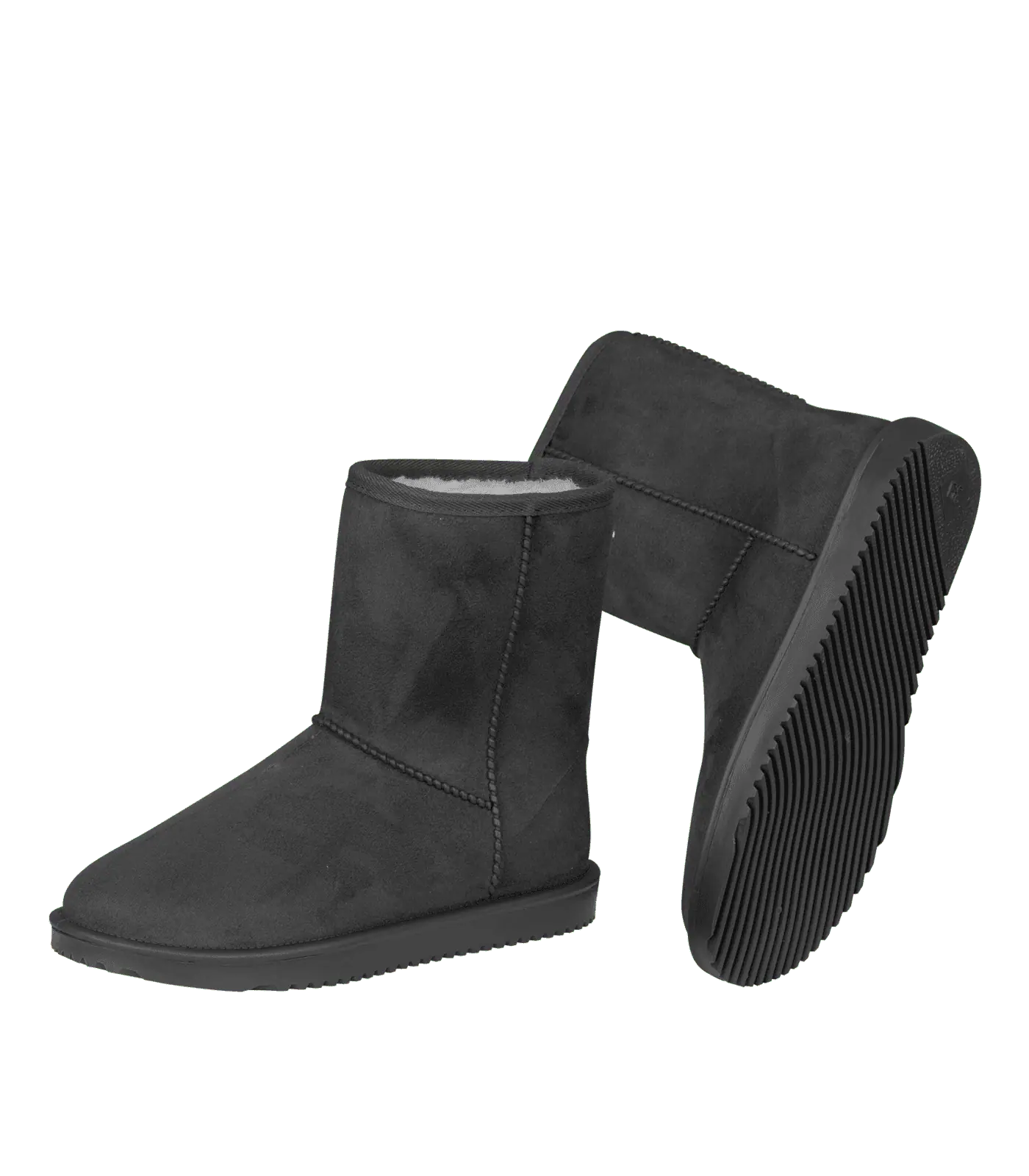 ELT Bootie Rainless Velours, schwarz, Gr. 36