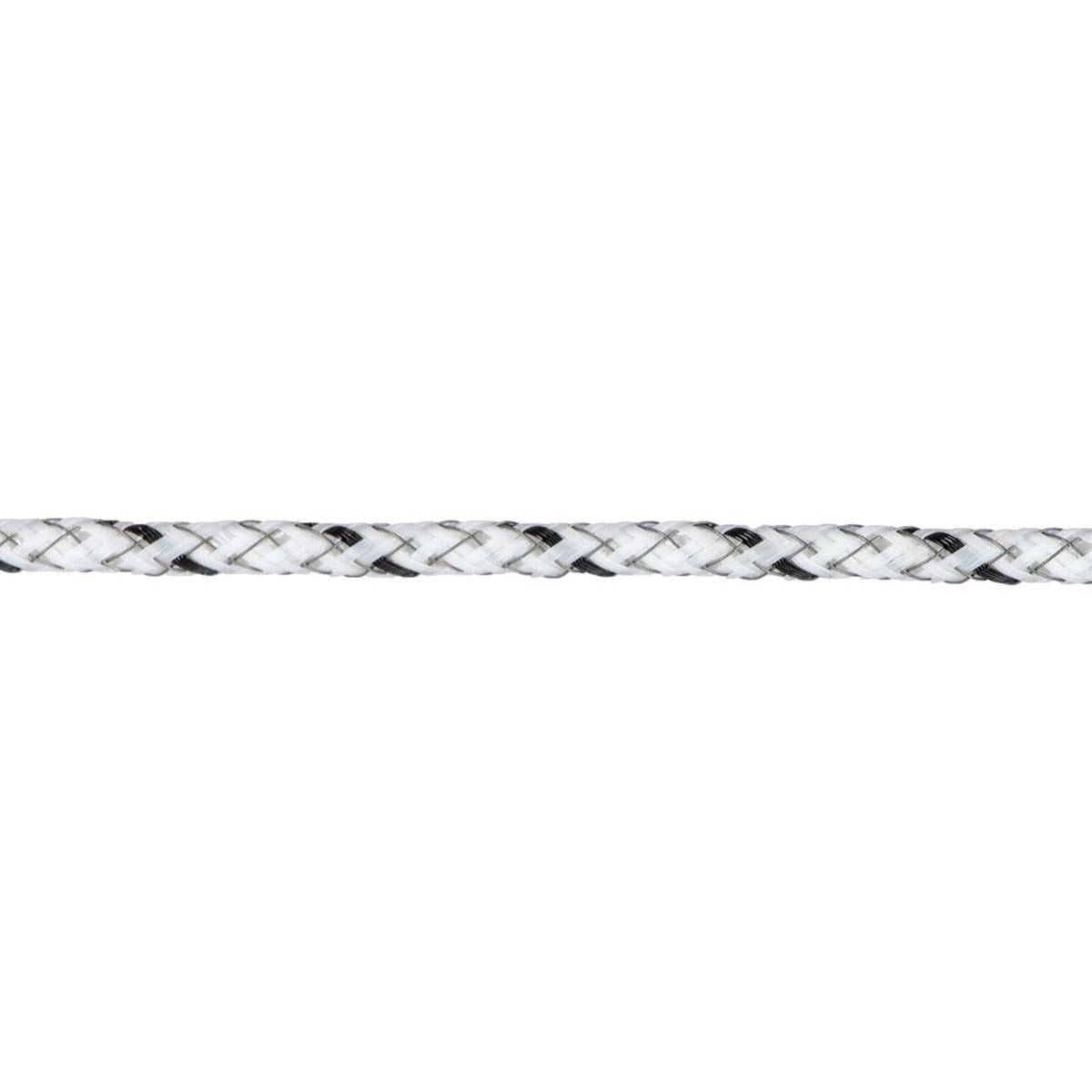 Ako Weidezaunseil TopLine Ultra 300m, Ø 5,5mm, 6x0.30 TriCOND, weiß-schwarz
