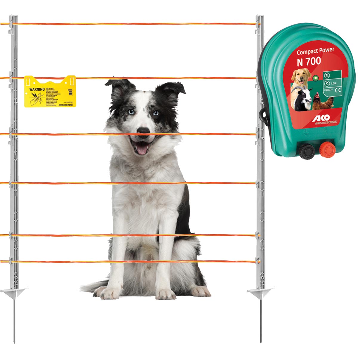 Hundezaun Komplett Set - Sicherheit für kleine, mittlere und große Hunde