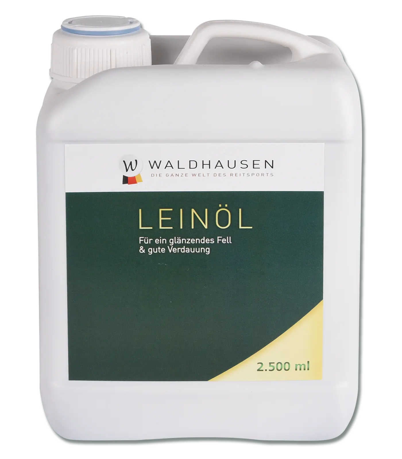 Waldhausen Leinöl, 2,5 Liter Flasche