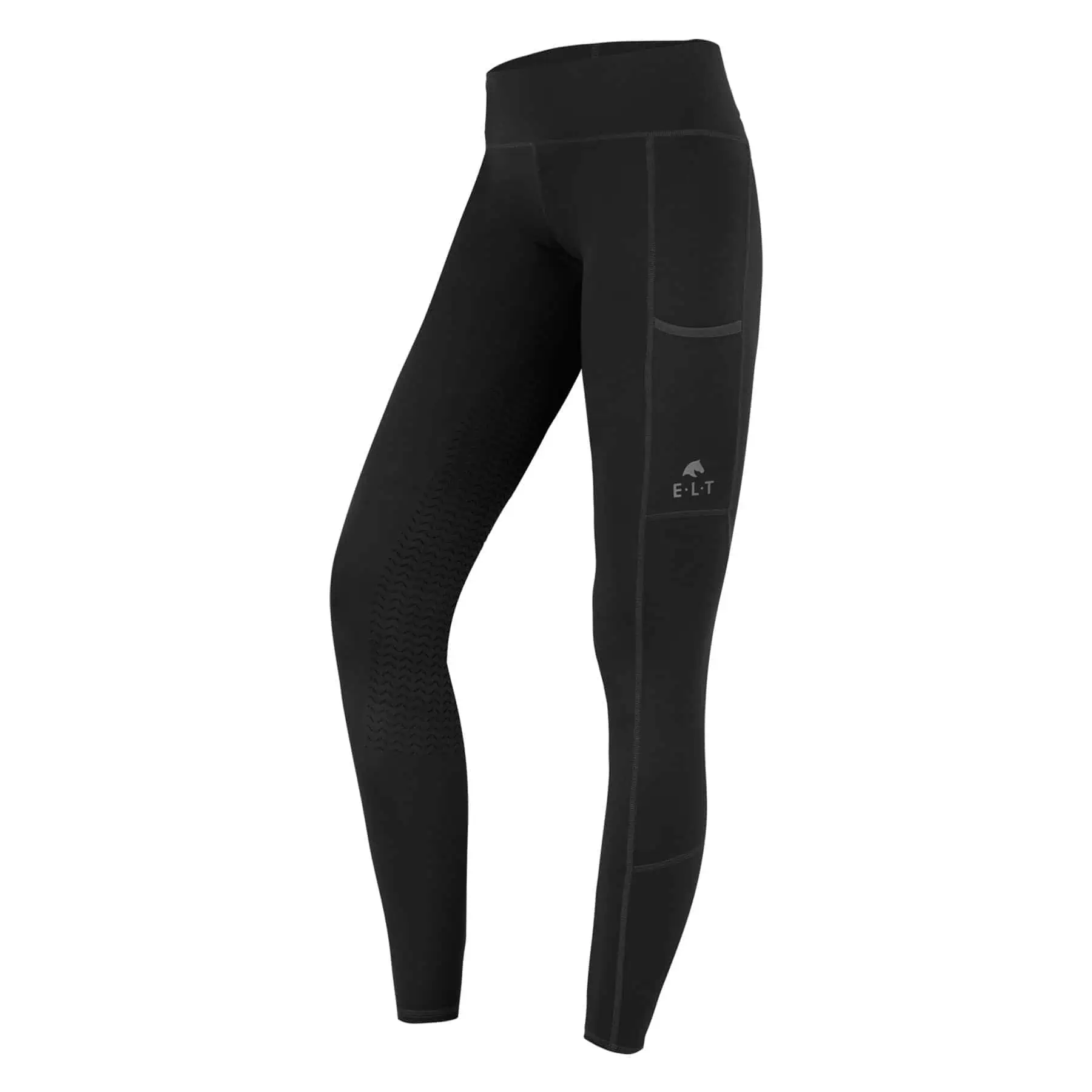 ELT Thermo-Reitleggings Ella, schwarz, Gr. 152