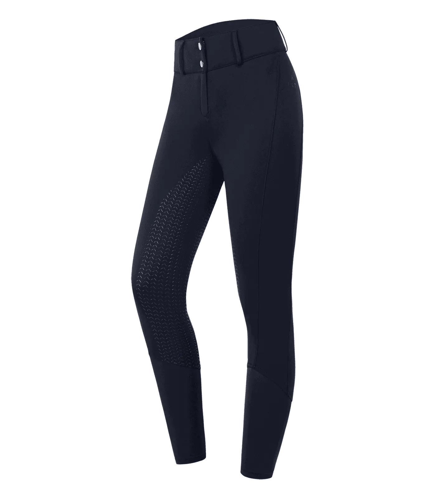 ELT Reithose Essential High Waist Silikon, tiefblau, Gr. 38