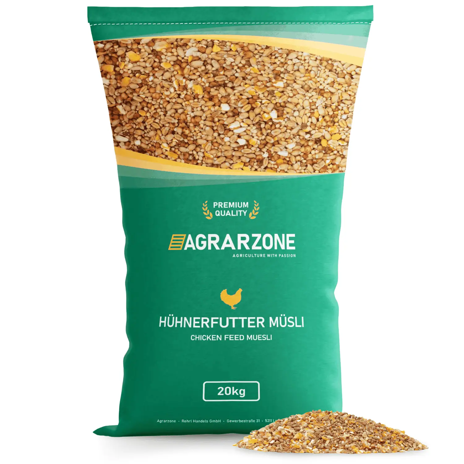 Agrarzone Hühnerfutter Müsli 20 kg