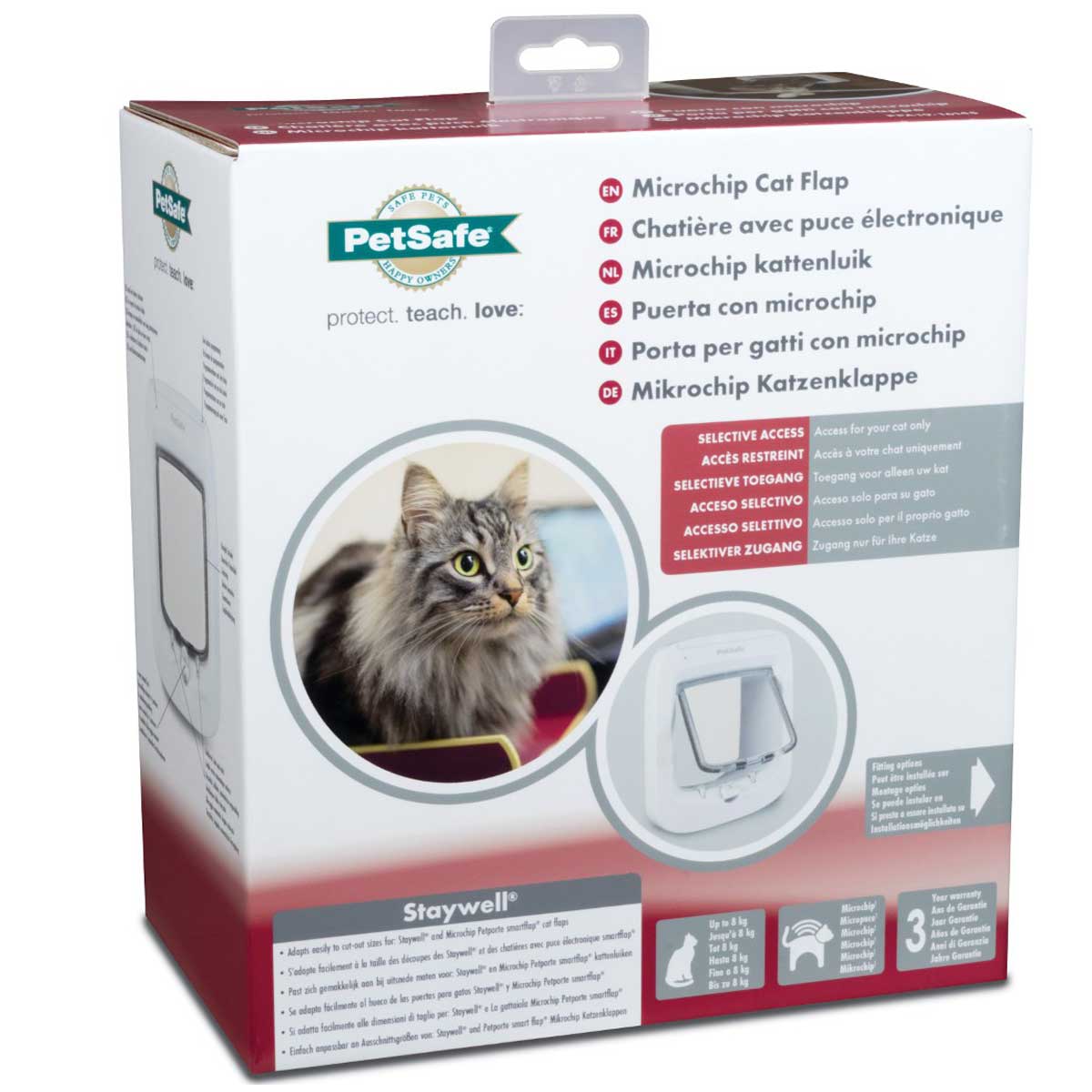 PetSafe Katzenklappe PETPORTE Microchip
