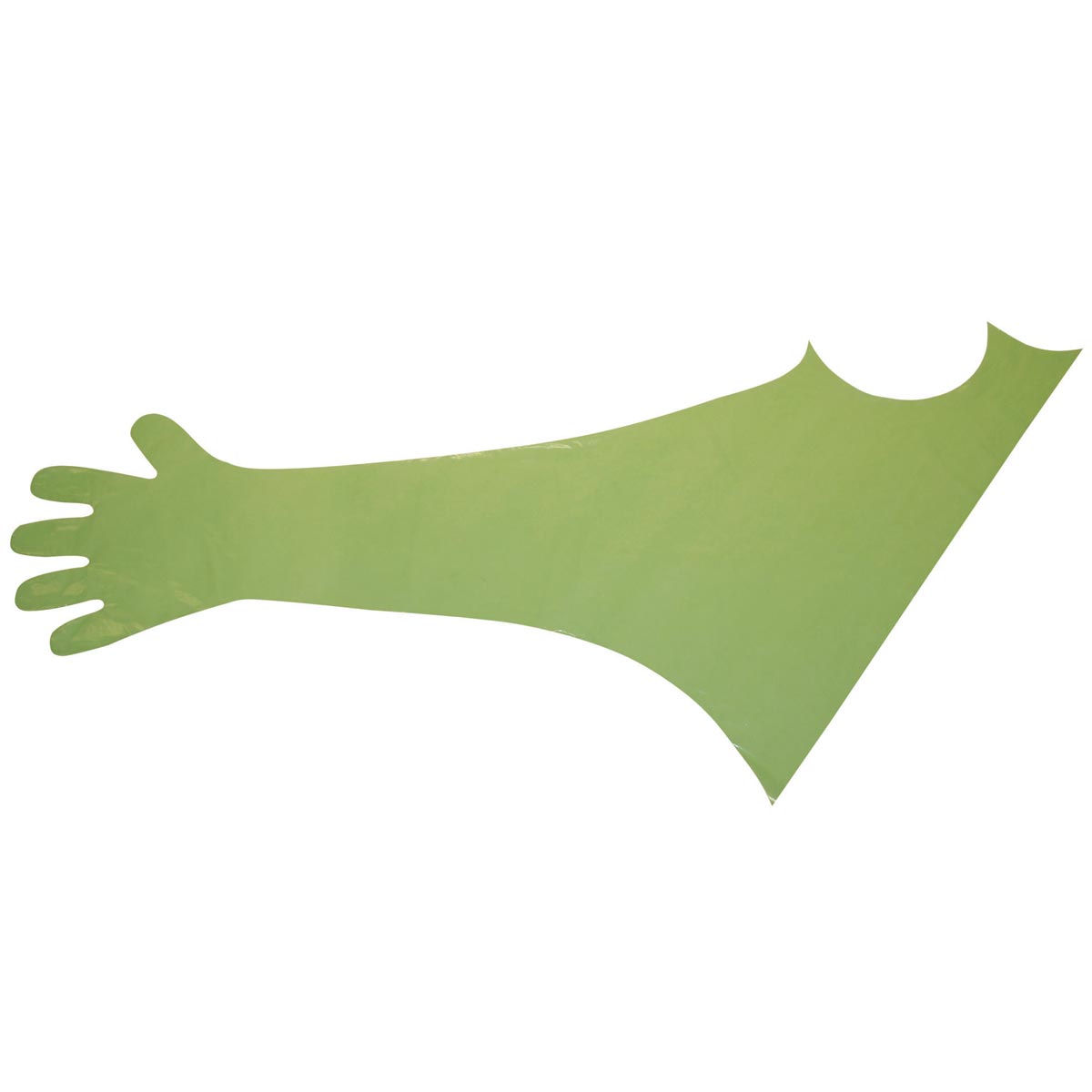 50x Einmalhandschuh VETtop mit Schulterschutz grün