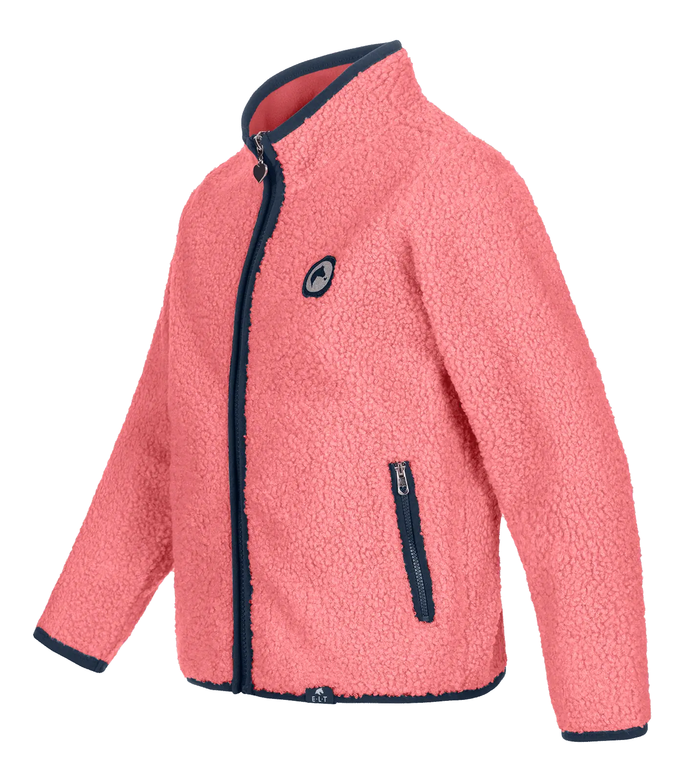ELT Fleece Jacke Lucky Lana, Kids, rosarot, 116/122