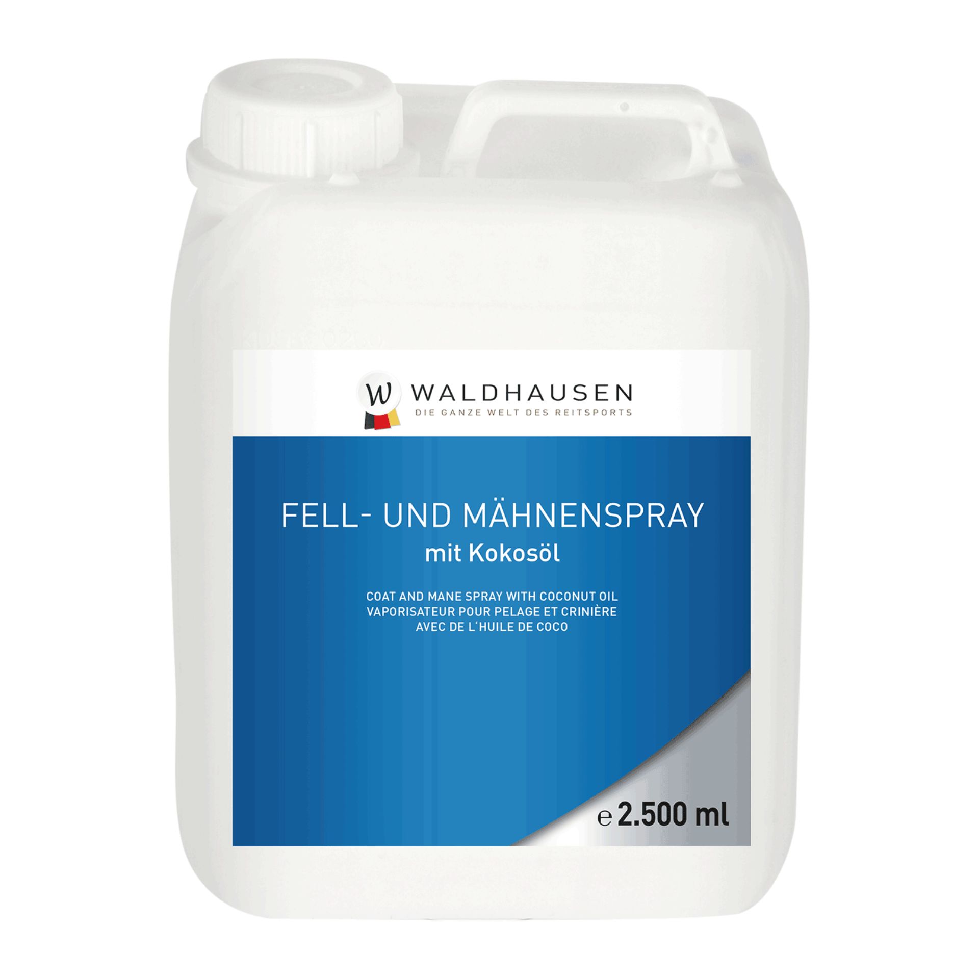 Waldhausen Fell- und Mähnenspray mit Kokos, 2500 ml