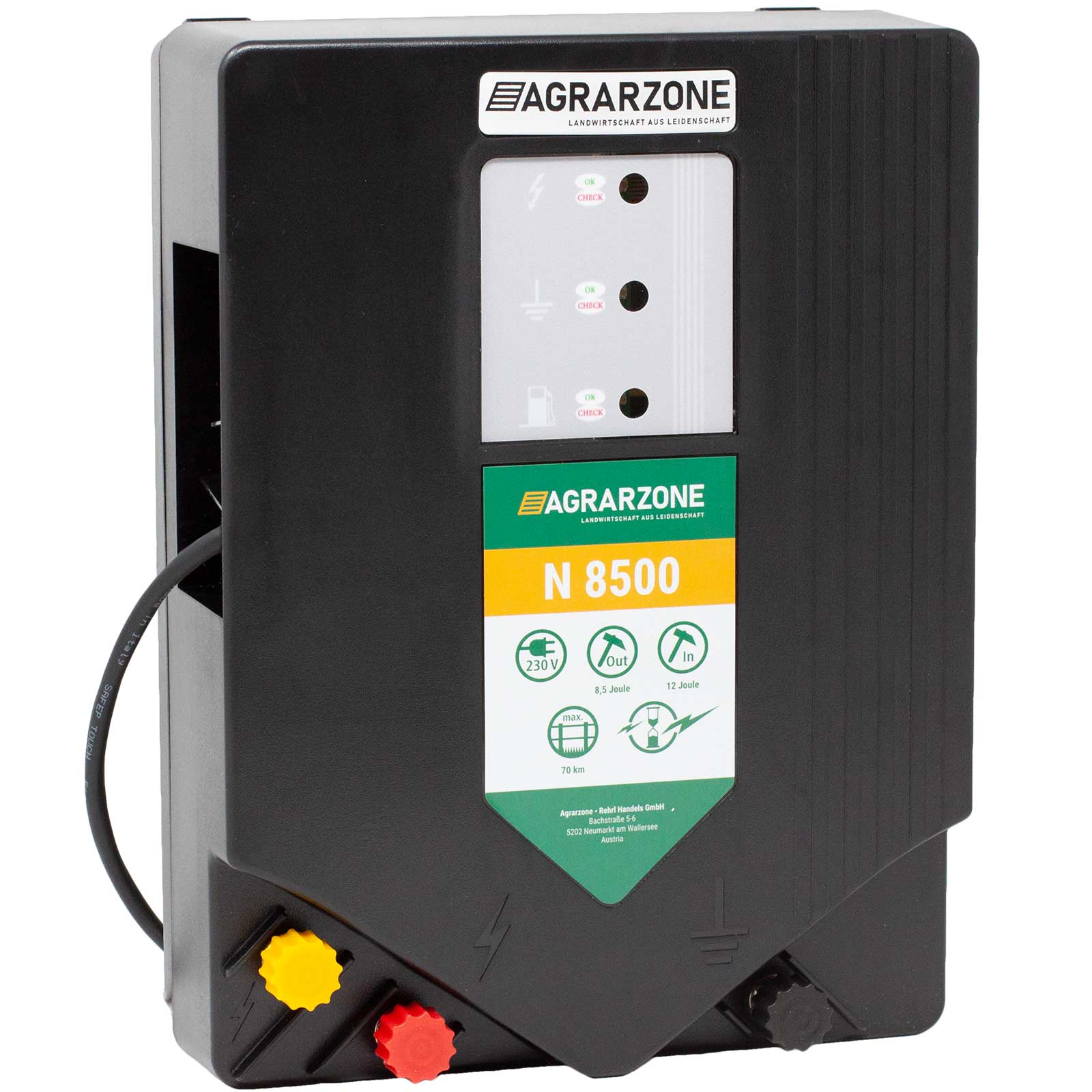 Agrarzone N 8500 Weidezaungerät 230V, 12 Joule Agrarzone N 8500 Weidezaungerät 230V, 12 Joule