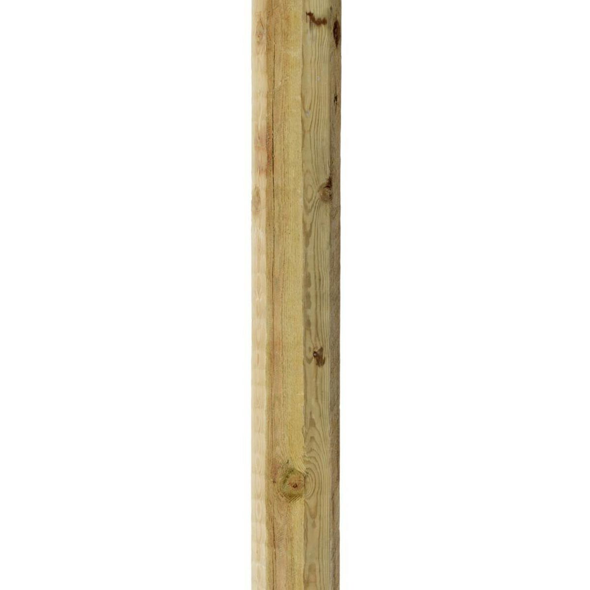 Holzpfahl Octo Wood Holzpfosten Querstange Ø 100 mm 350 cm