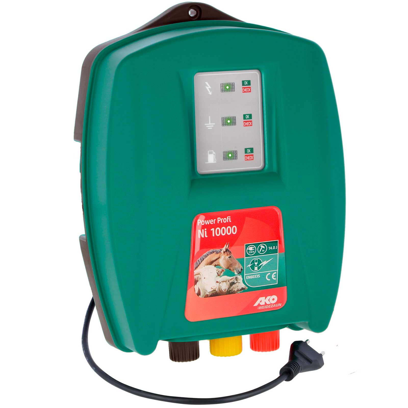Ako Power Profi Ni 10000 Weidezaungerät 230V, 14 Joule Ako Power Profi Ni 10000 Weidezaungerät 230V, 14 Joule