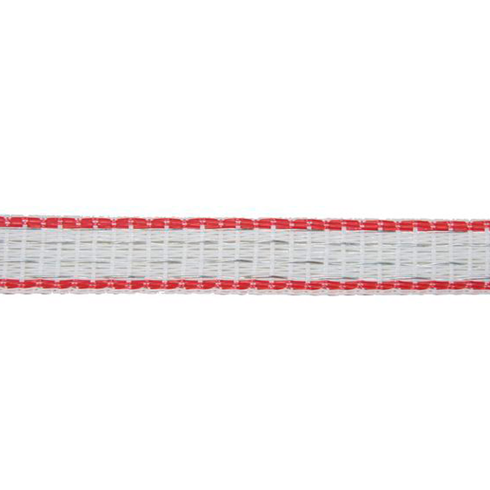 Agrarzone Weidezaunband Premium 0.30 TriCOND, weiß-rot 200 m x 12 mm