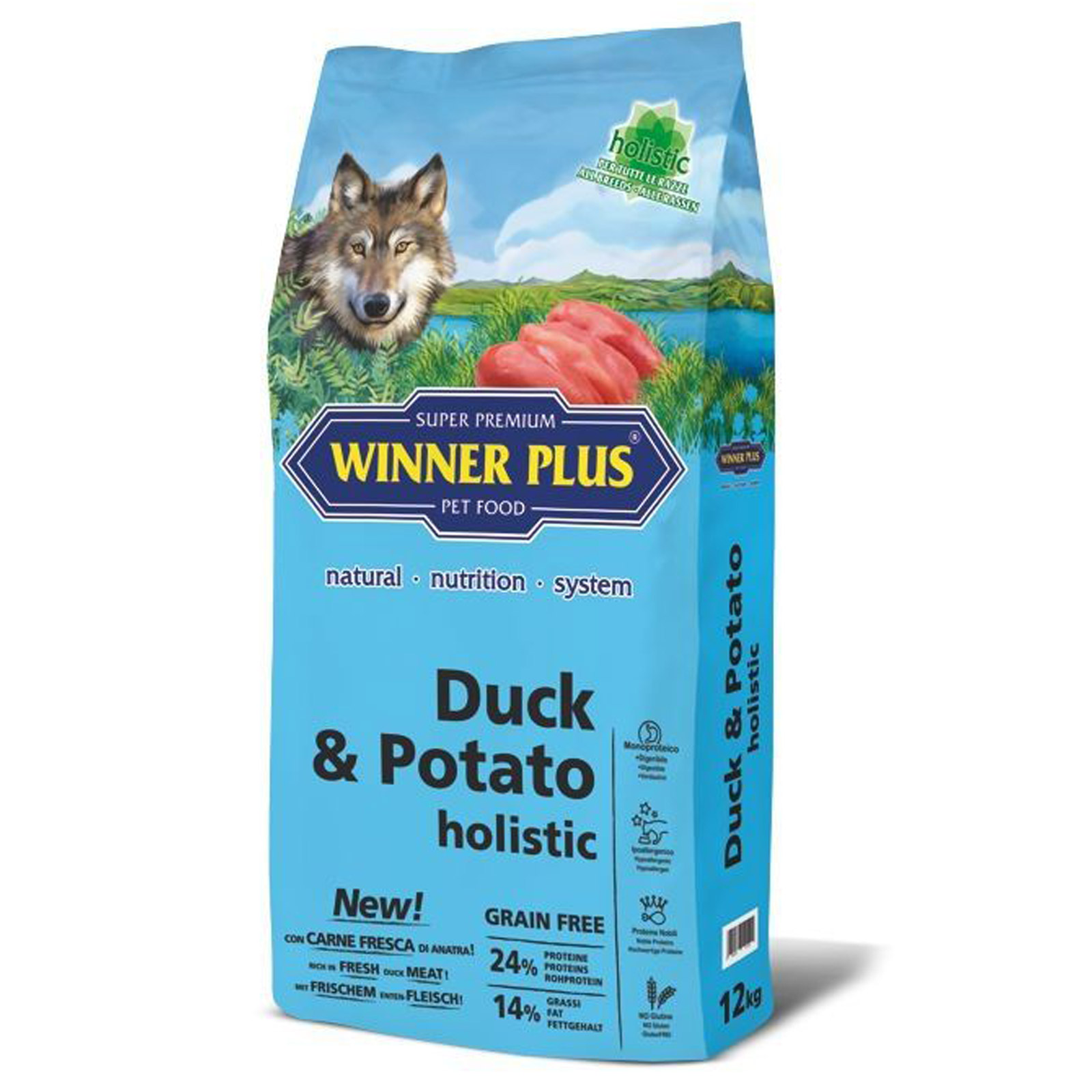 Winner Plus Holistic Duck & Potato 2 kg