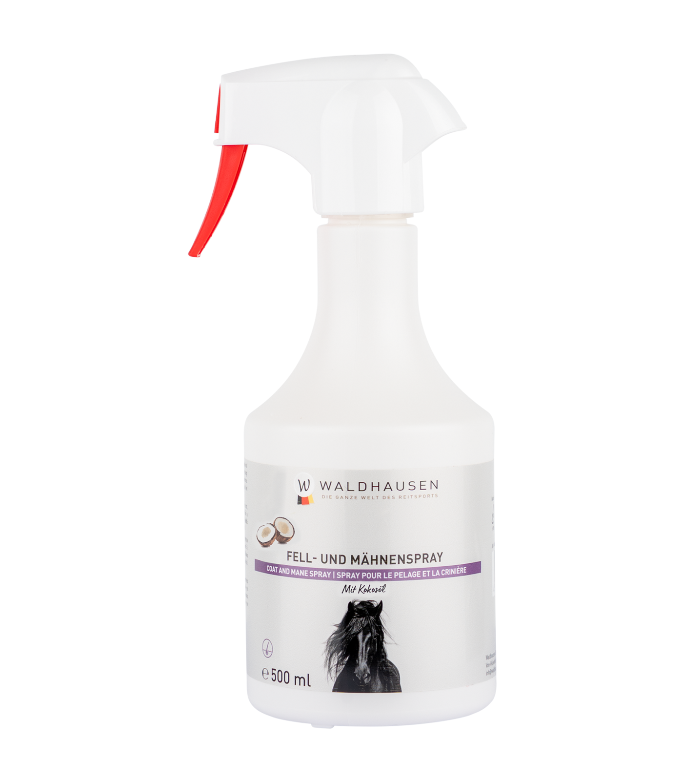 Waldhausen Fell- und Mähnenspray mit Kokos, 500 ml