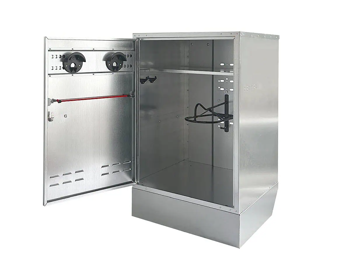 Fahrbarer Sattelschrank Western Sattelhalter 125x75x75 cm