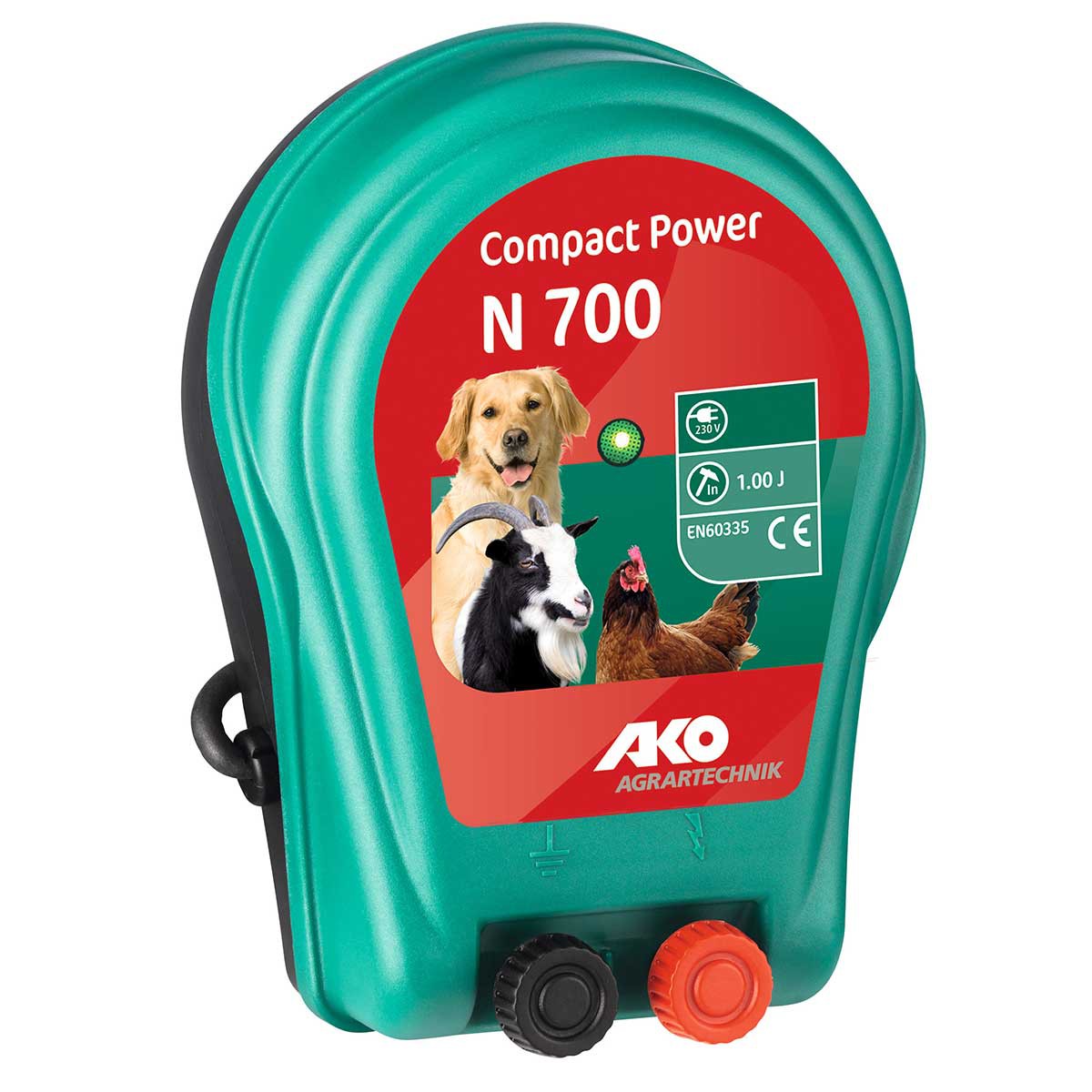 Ako Compact Power N 700 Weidezaungerät 230V, 1 Joule Ako Compact Power N 700 Weidezaungerät 230V, 1 Joule