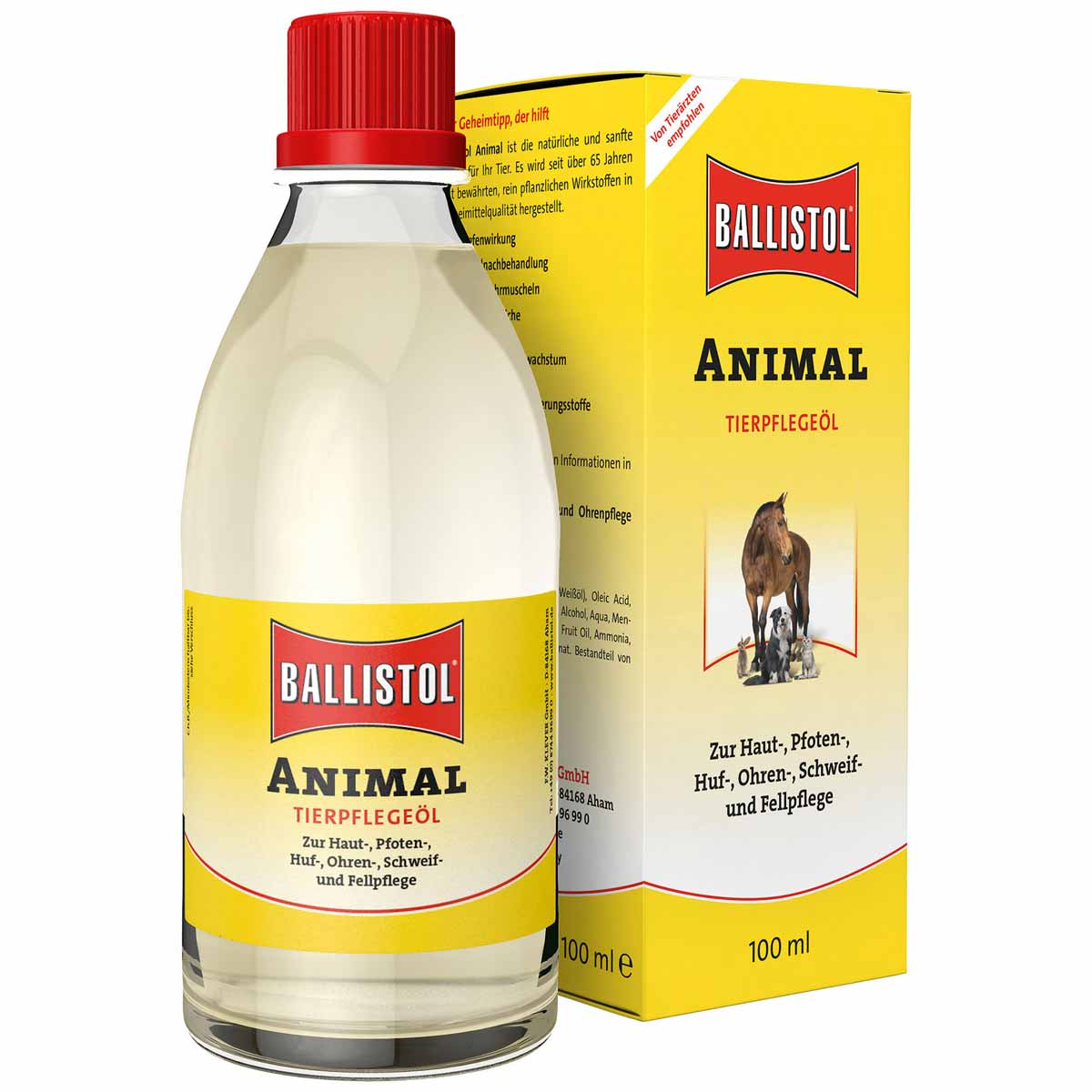 BALLISTOL Animal Tierpflege-Öl 100 ml
