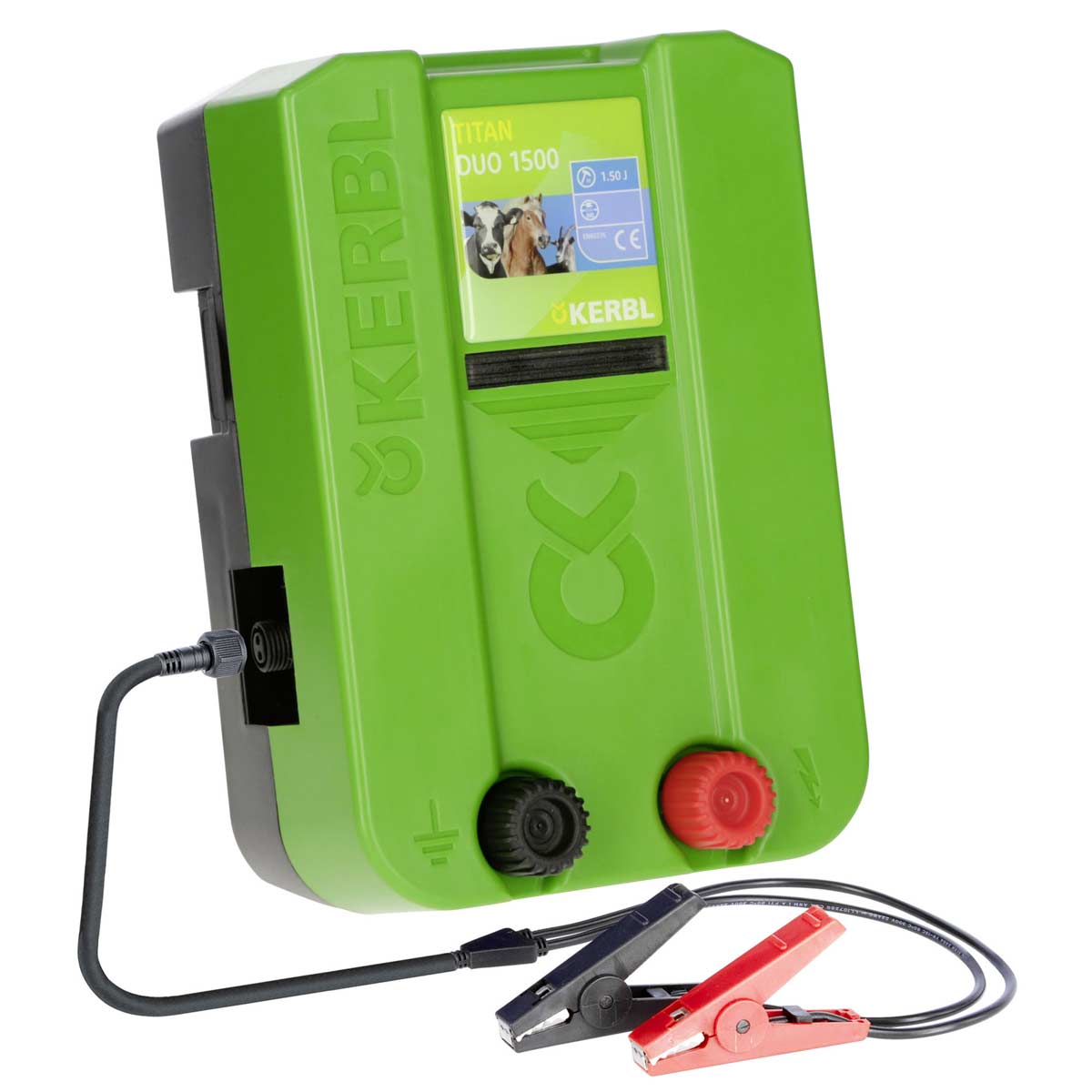 Kerbl TITAN DUO 1500 Weidezaungerät 12V / 230V, 1,5 Joule Kerbl TITAN DUO 1500 Weidezaungerät 12V / 230V, 1,5 Joule