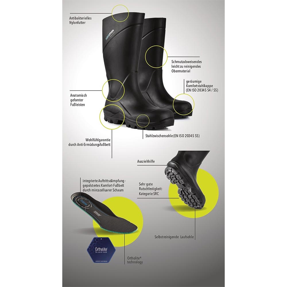 Noramax Stiefel Safety S5 42