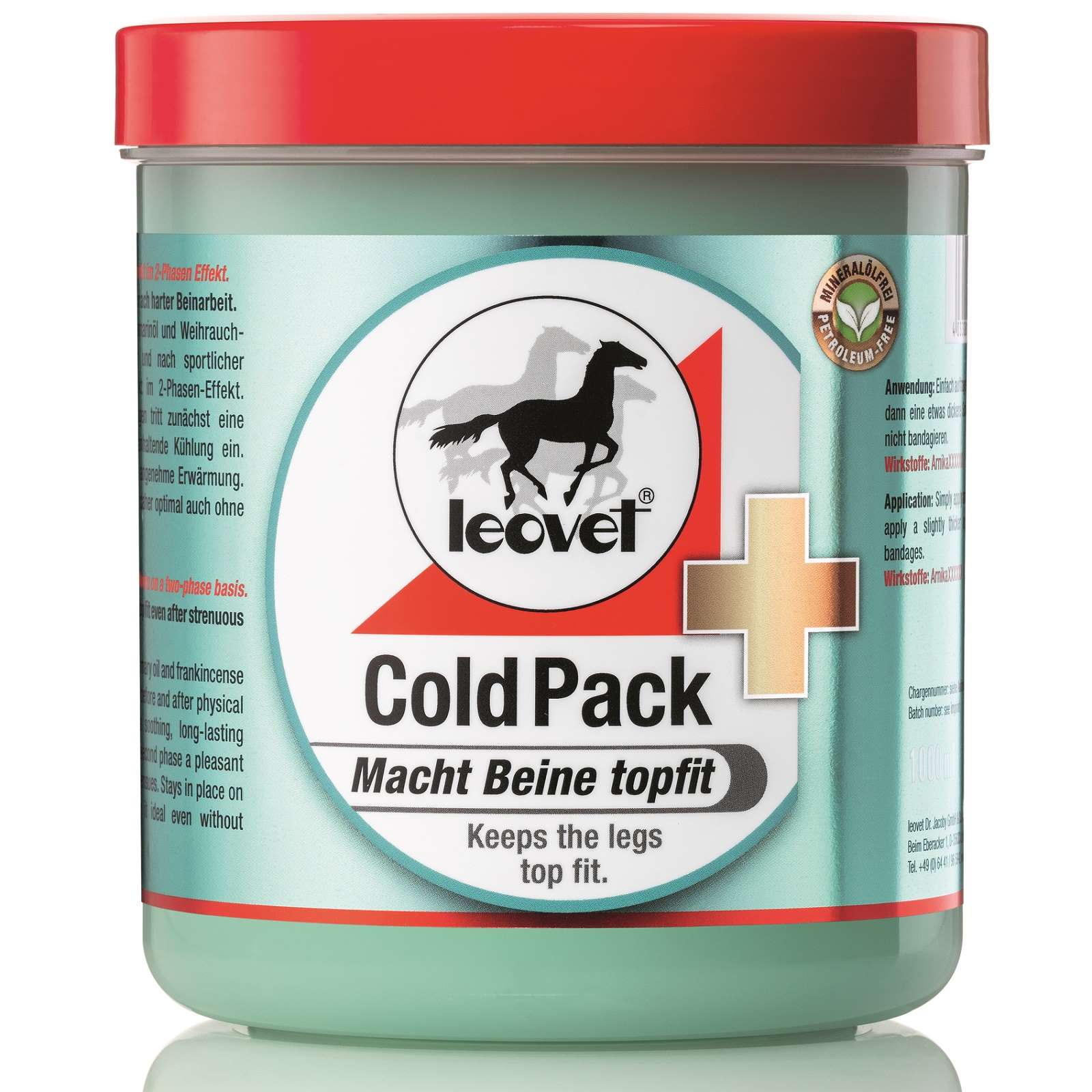 Leovet Cold Pack Apothekers Pferdesalbe 1 L