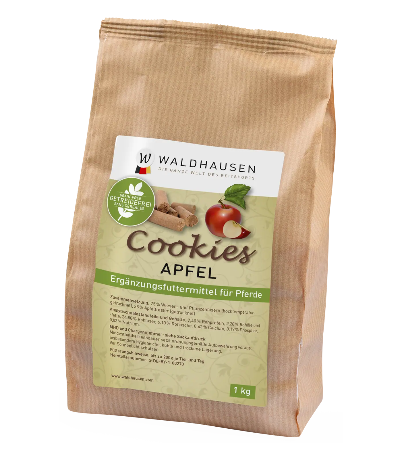 Waldhausen Cookies Apfel getreidefrei, 1 kg