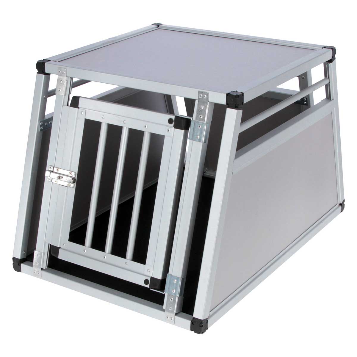 Alu Hunde-Transportbox BARRY eintürig 77 cm