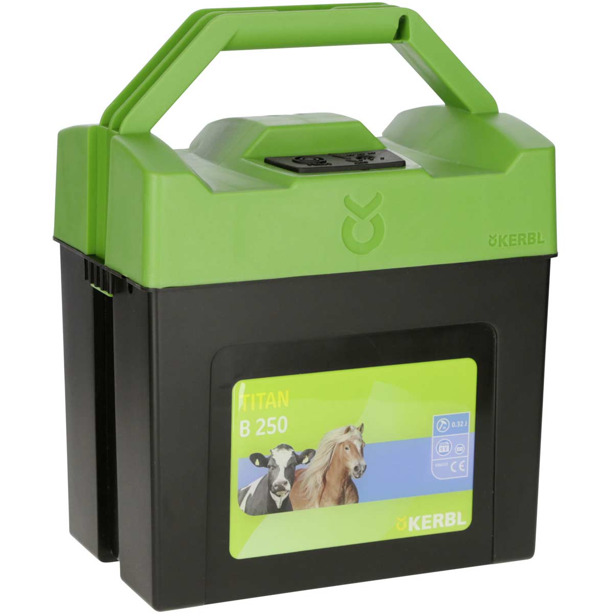 Kerbl TITAN B 250 Weidezaungerät 9V, 0,25 Joule Kerbl TITAN B 250 Weidezaungerät 9V, 0,25 Joule