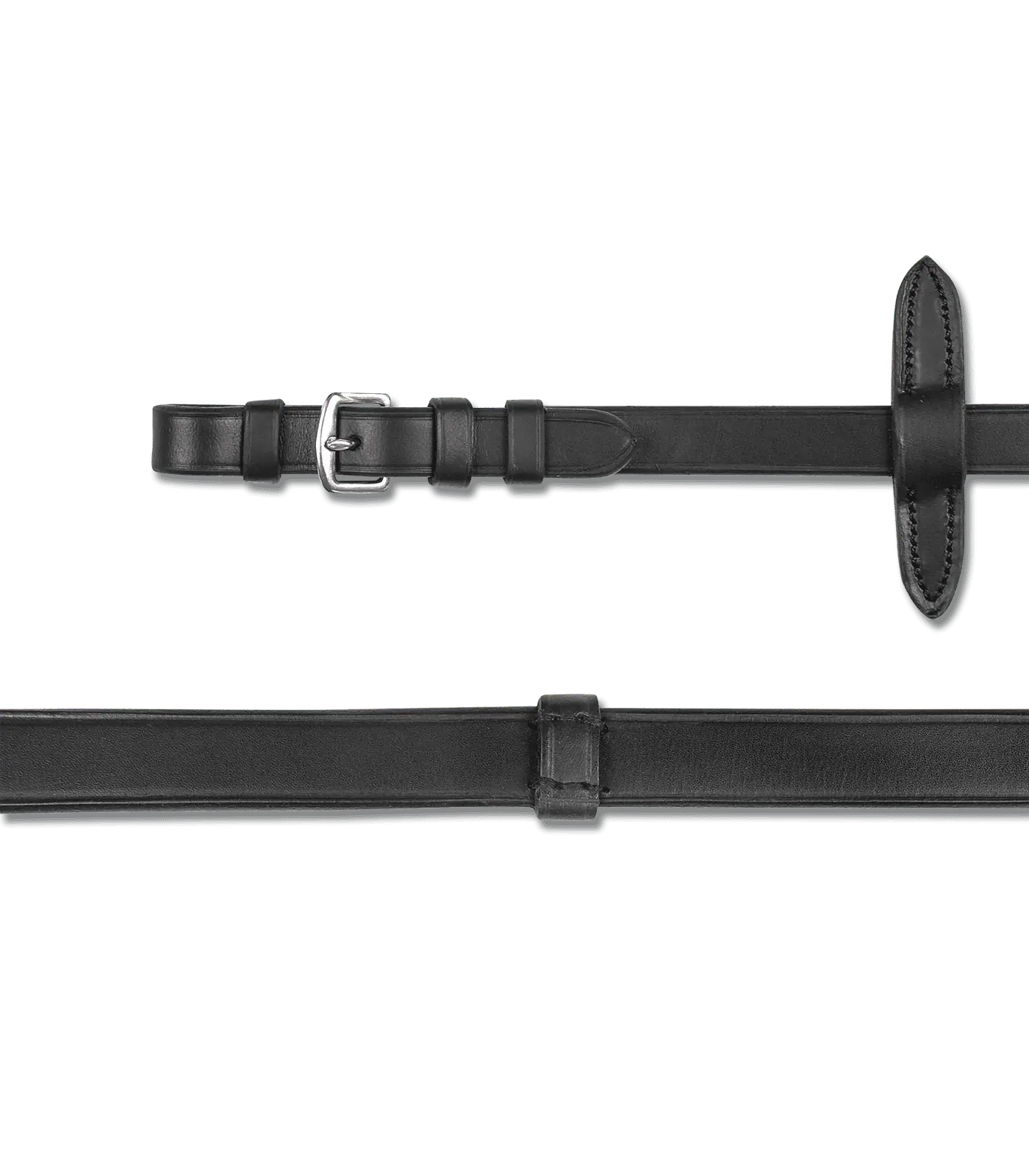 Waldhausen Trensenzügel SOFT Leder, schwarz, 19mm