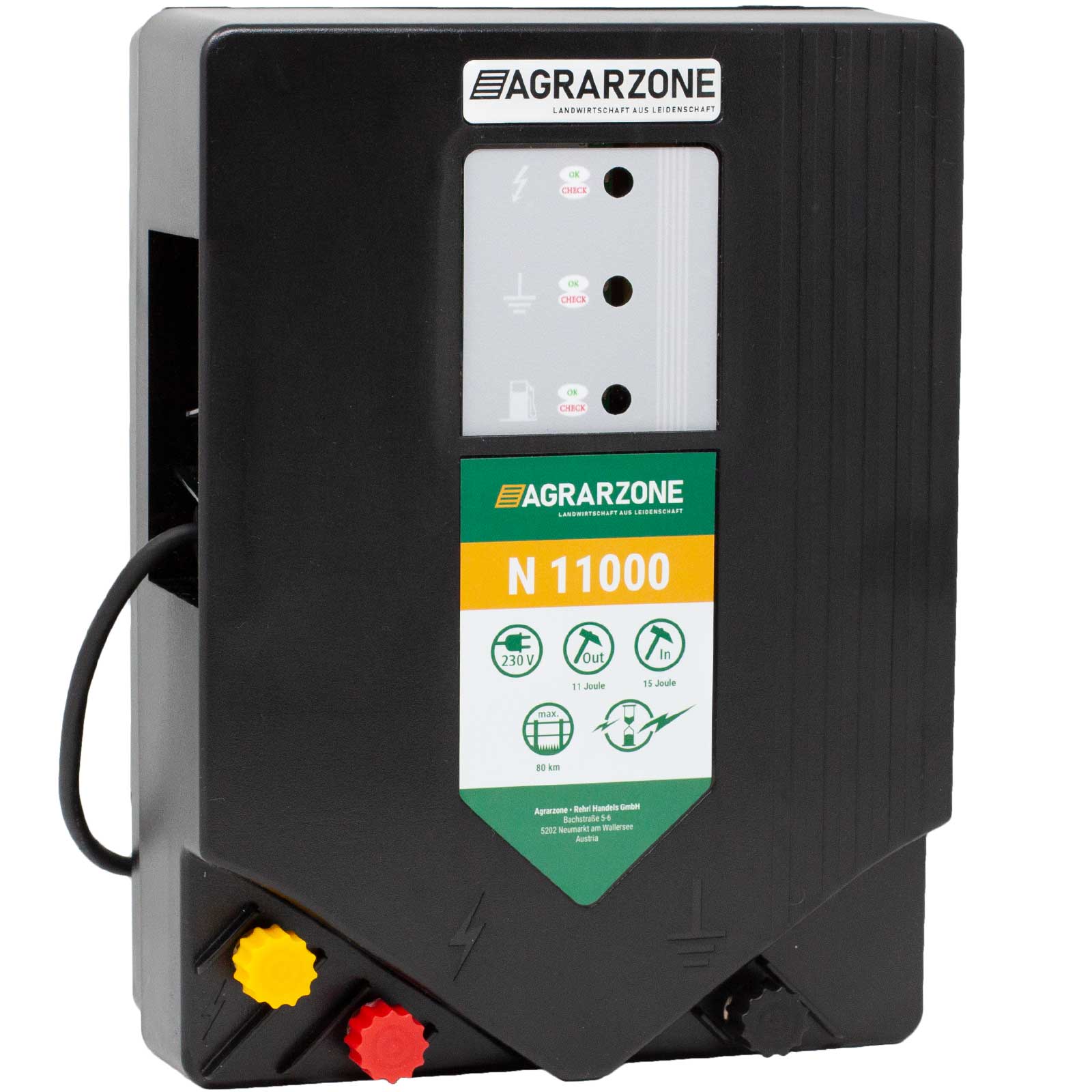 Agrarzone N 11000 Weidezaungerät 230V, 15 Joule Agrarzone N 11000 Weidezaungerät 230V, 15 Joule