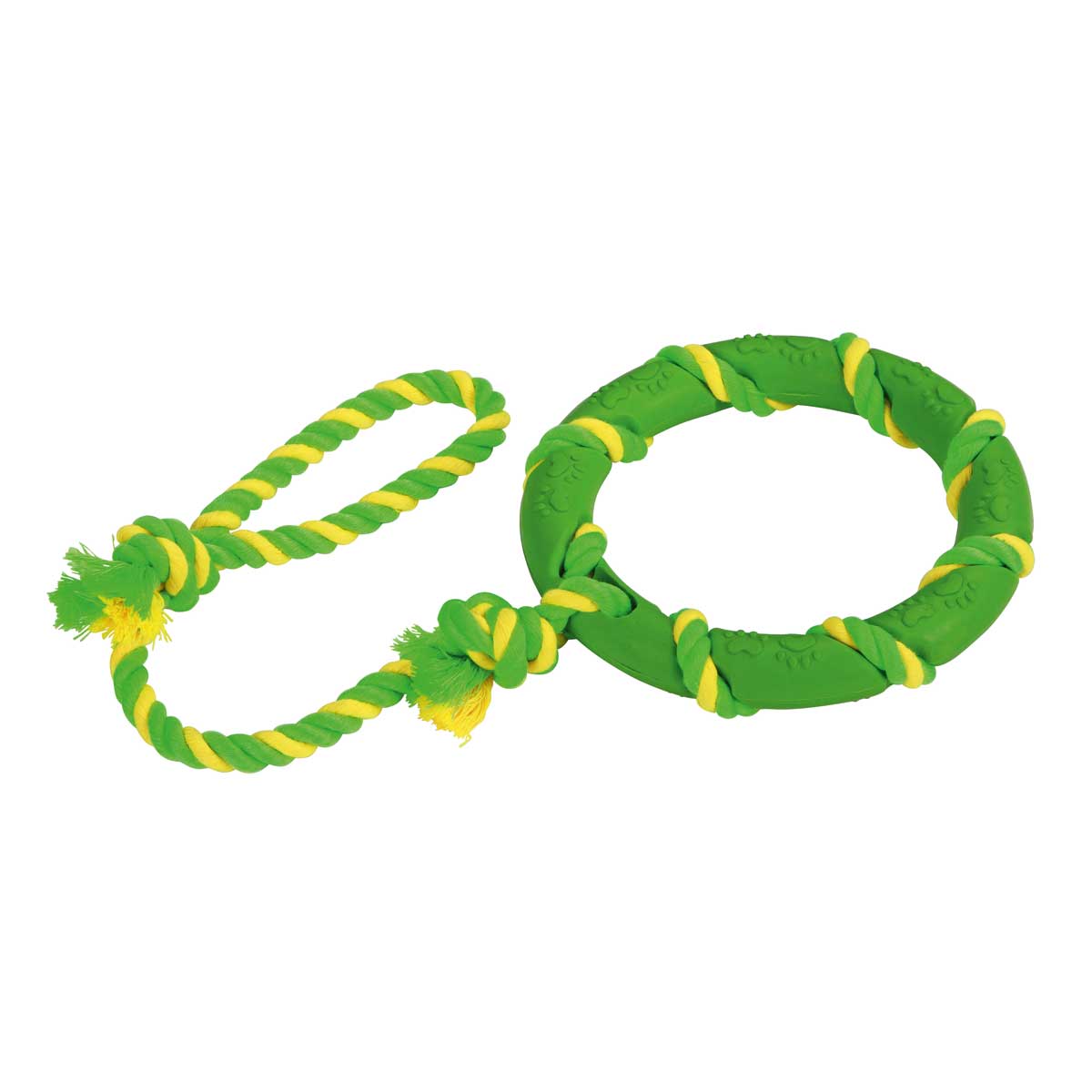 Kerbl Hundespielzeug Ring am Seil