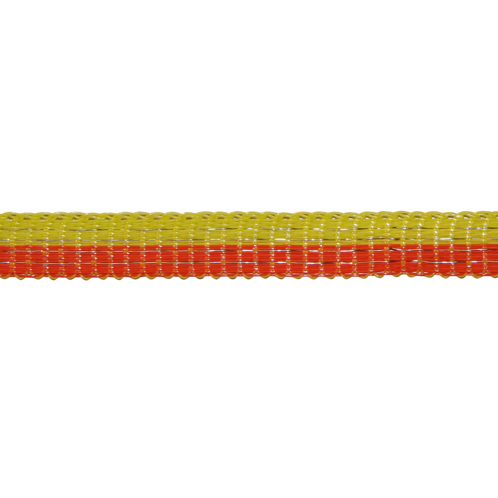 Ako Weidezaunband EconomyLine 400m, 10mm, 4x0.16 Niro, gelb-orange