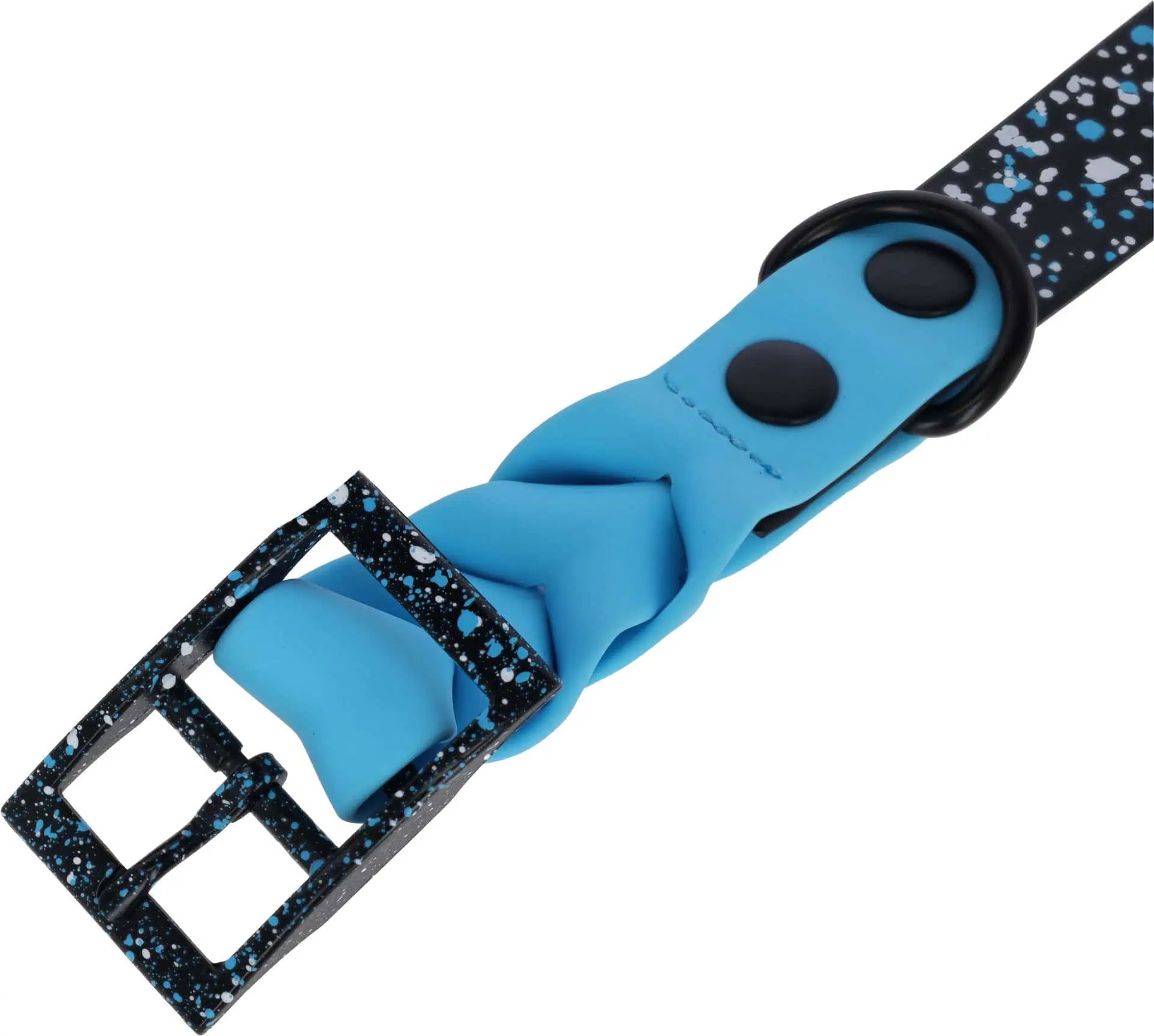 Halsband Lima 36-45 cm schwarz/blau