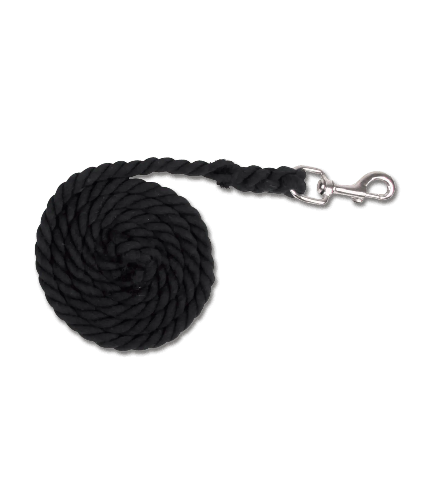 Waldhausen Führstrick Cotton Karabiner, schwarz