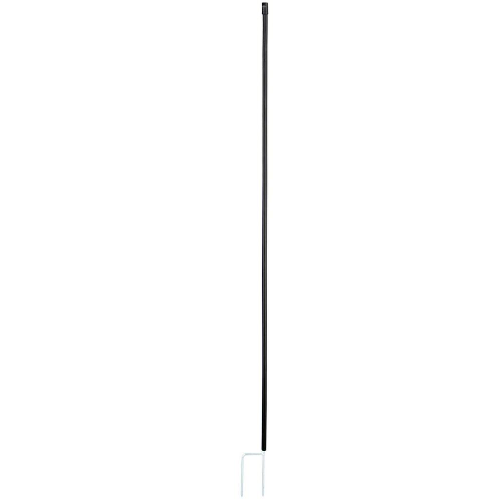 Ersatzpfahl für Weidenetz, Doppelspitze, schwarz 90 cm