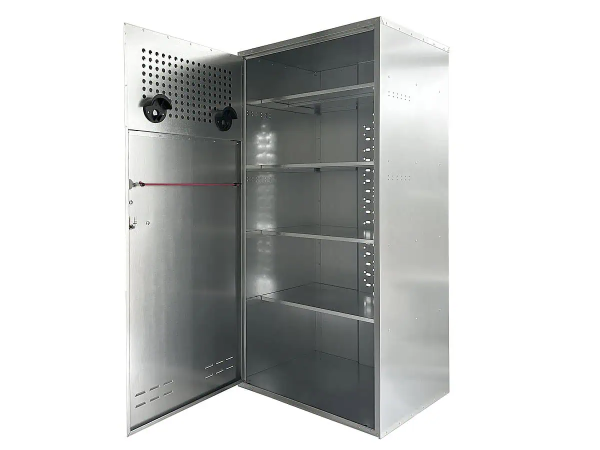 Universalschrank 190x90x75 cm Zylinderschloss 3-fach-Verriegelung
