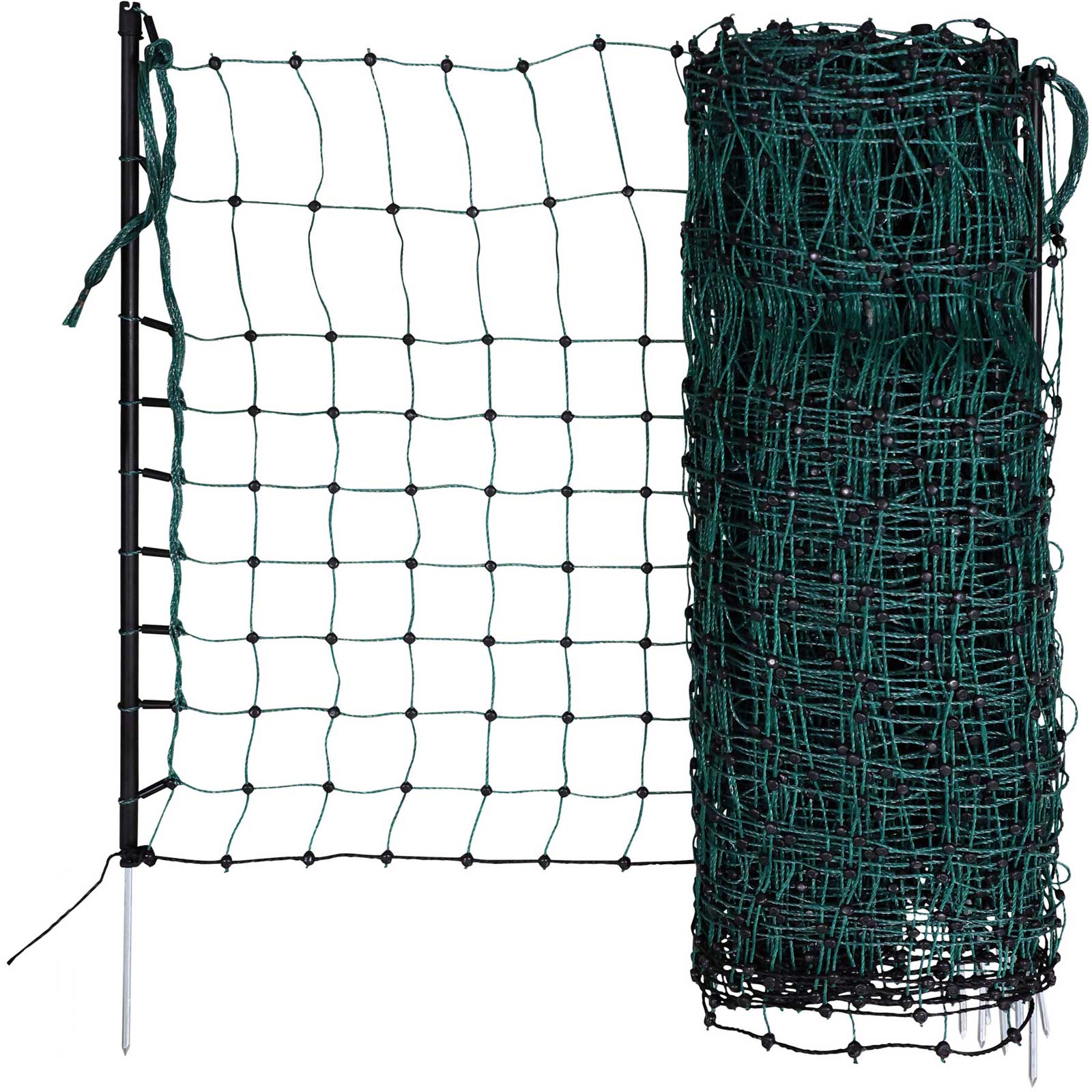 Kaninchennetz, Einzelspitze, grün 50 m x 65 cm
