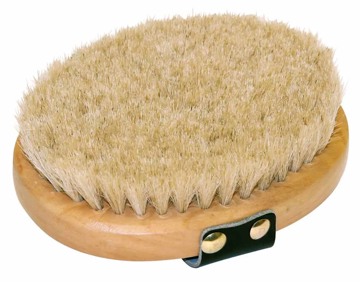 Schmusebürste oval mit Holzrücken, Rosshaar Brush&Co