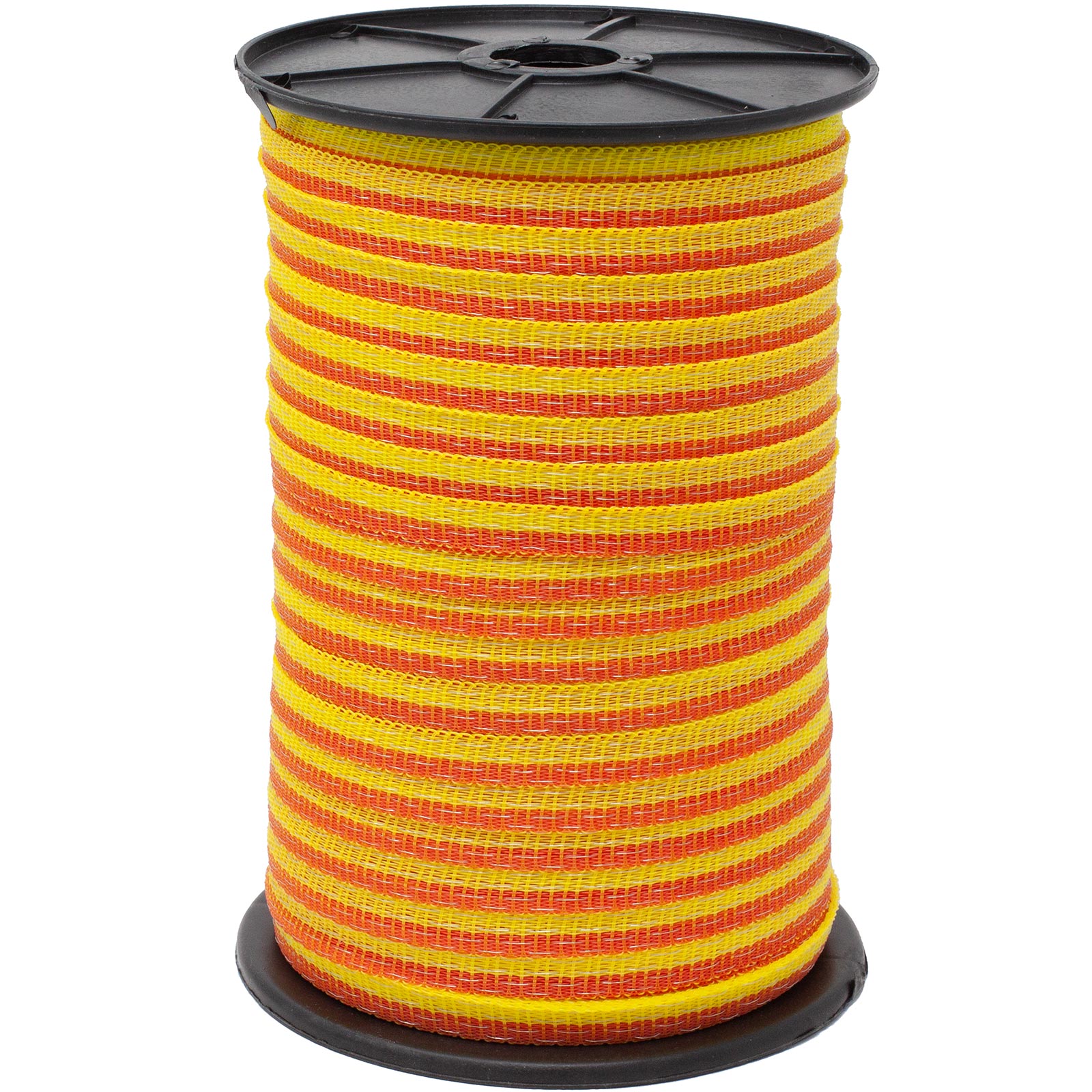 Agrarzone Weidezaunband Basic 10mm, 4x0.16 Niro, gelb-orange 250 m x 10 mm